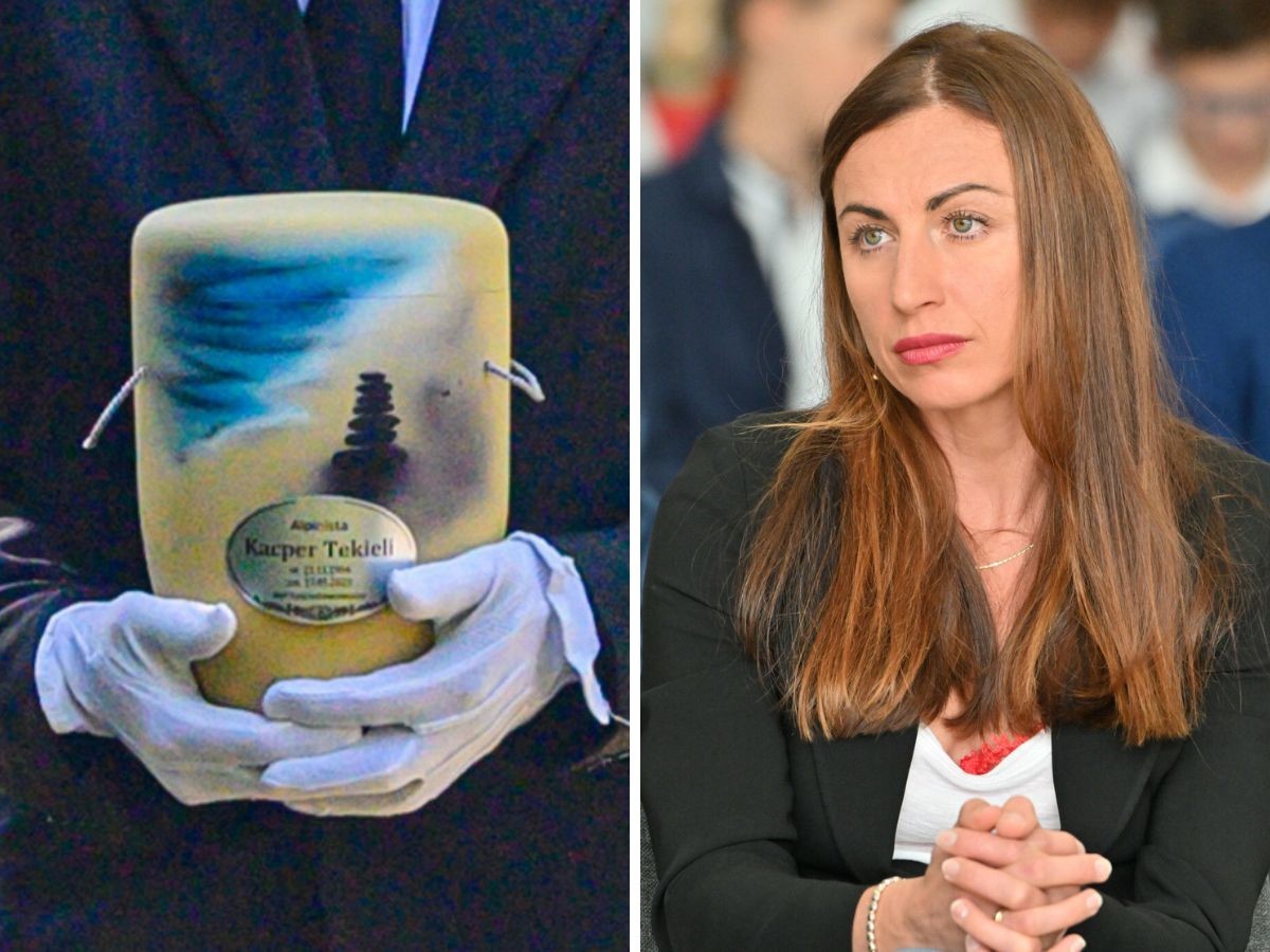 Justyna Kowalczyk pożegnała męża