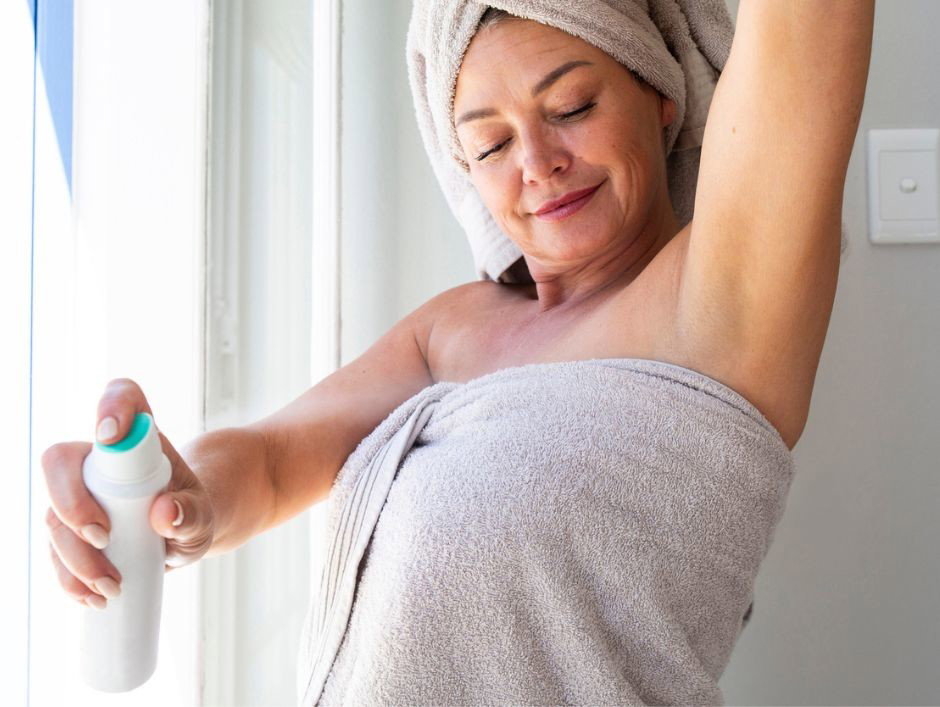 Apteczny antyperspirant z alantoiną