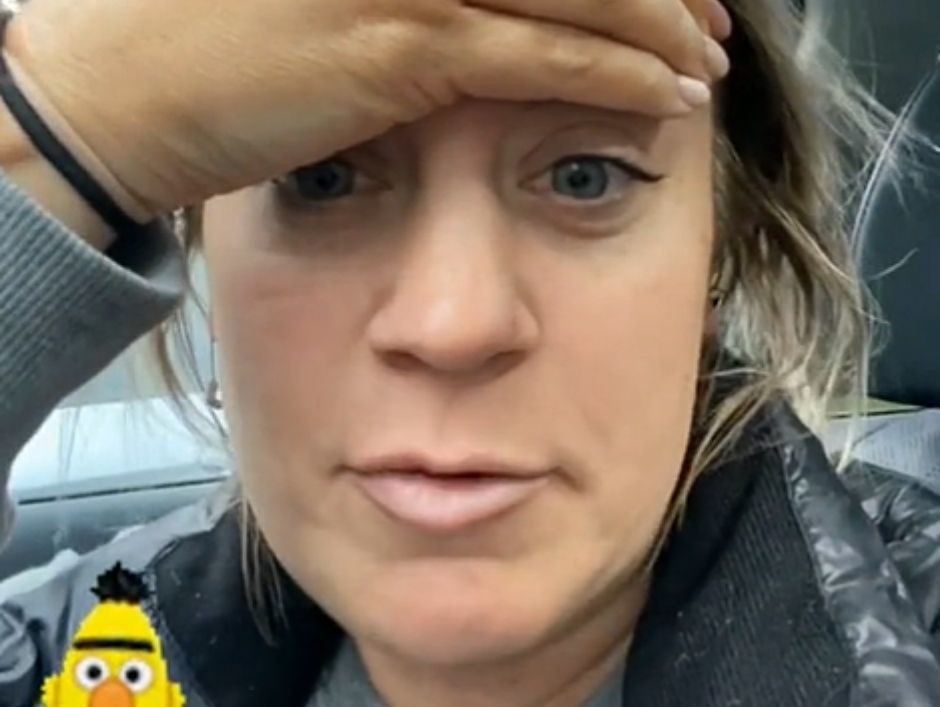 nieudana laminacja brwi - tiktok
