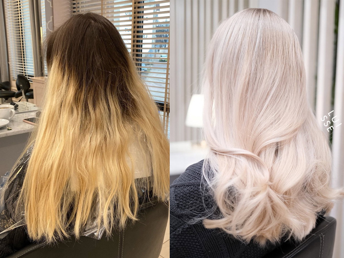 Metamorfoza blond włosów na wiosnę 2022