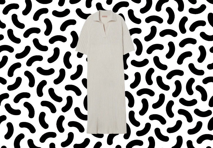 sukienka midi na wiosnę 2022 z H&M
