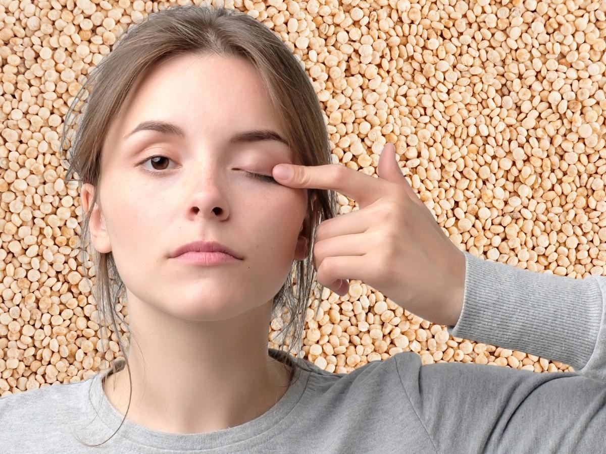 opadająca powieka i jej lifting serum Nacomi Next Level Bye puffy eye