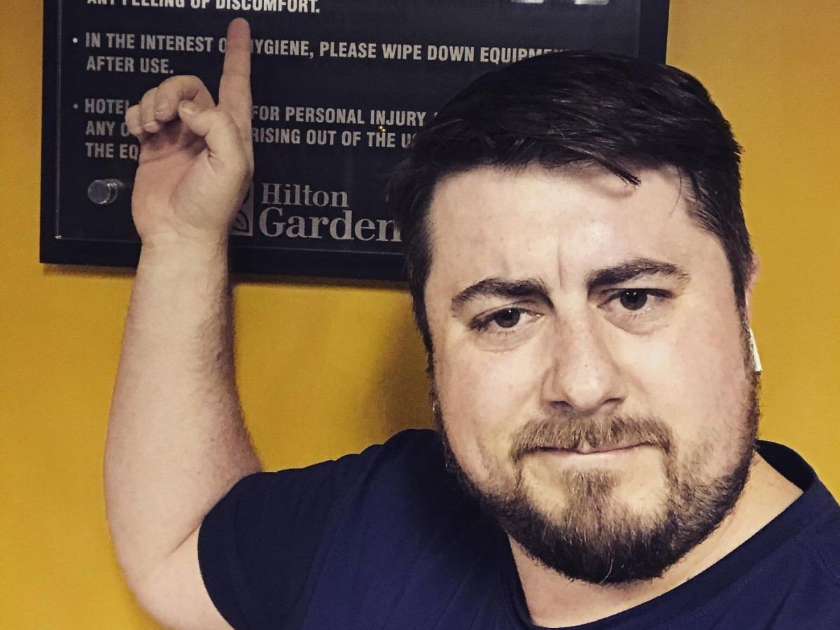Ten mężczyzna ważył ponad 130 kg