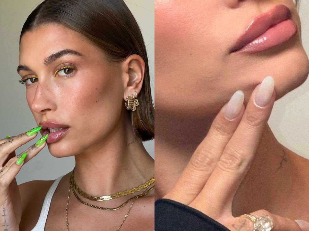 Paznokcie Hailey Bieber