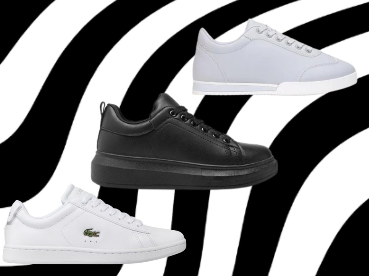 Sneakersy damskie skórzane