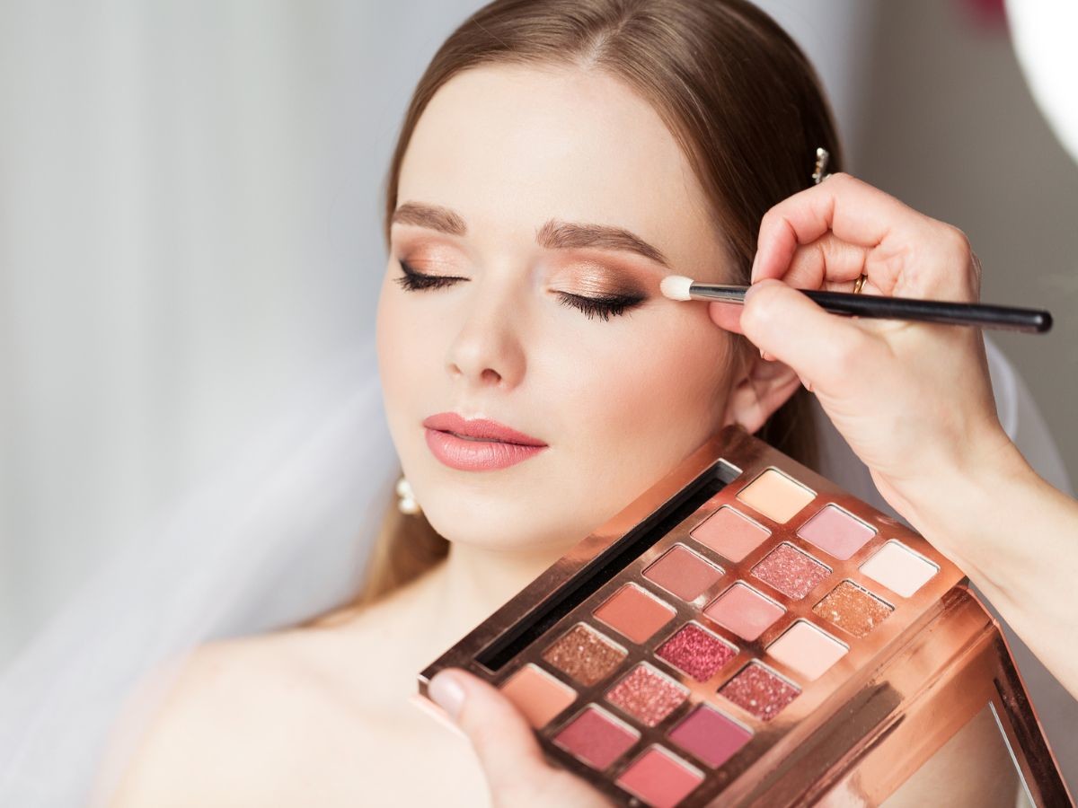 make up ślubny