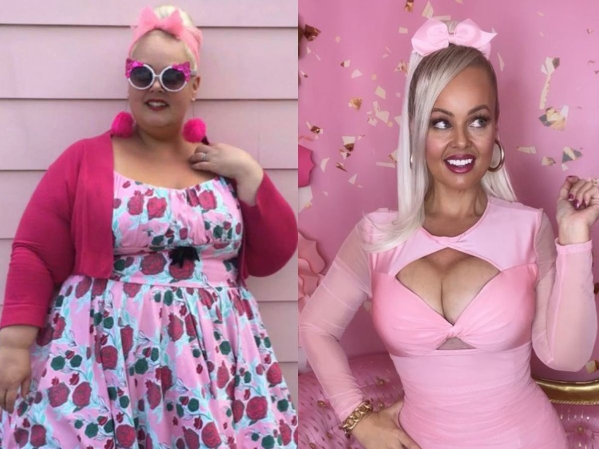 Kobieta jak Barbie przeszła metamorfozę