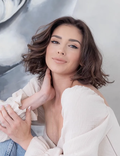 Klaudia Halejcio w modnej bluzce na wiosnę i lato 2022
