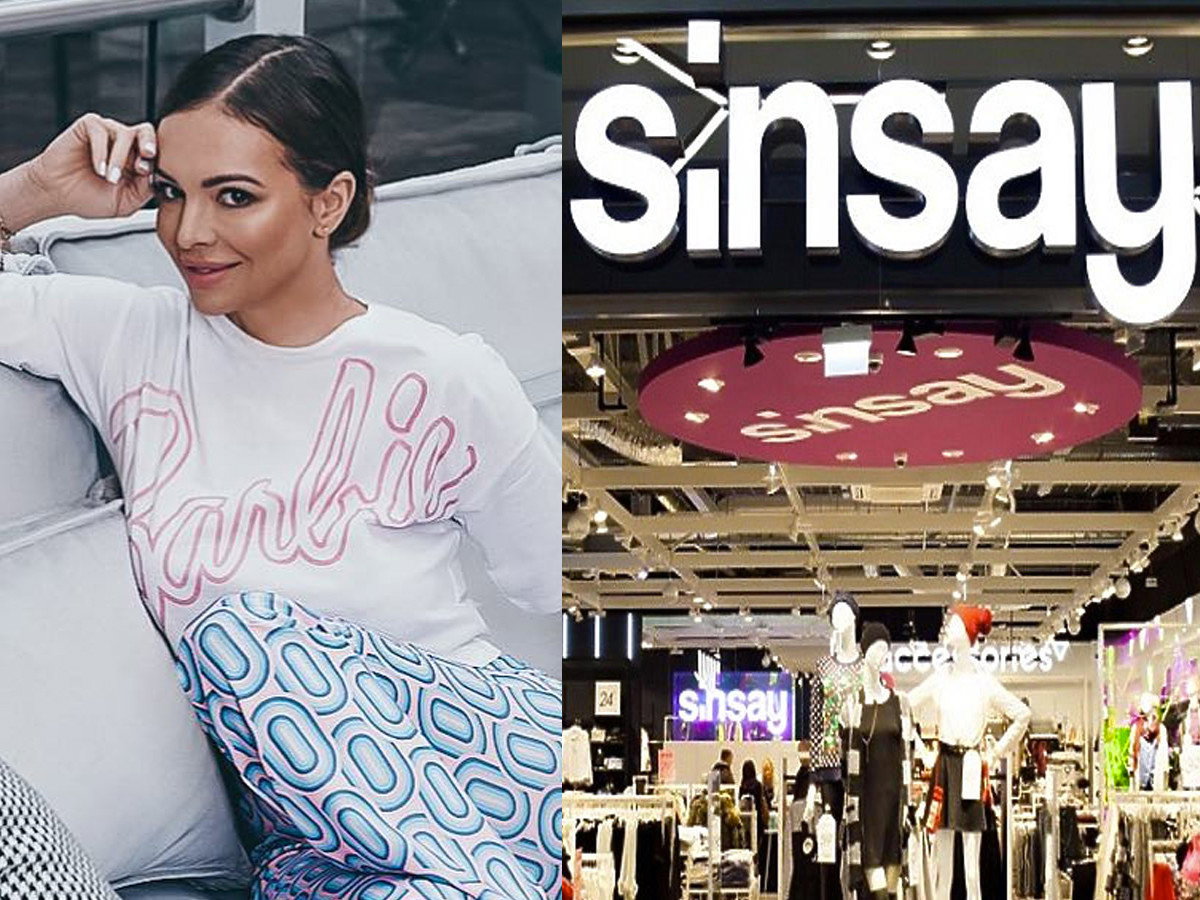 Te spodnie o kroju "flare" z Sinsay za 50 zł to hit wiosny. Ania Wendzikowska ma dokładnie ten model