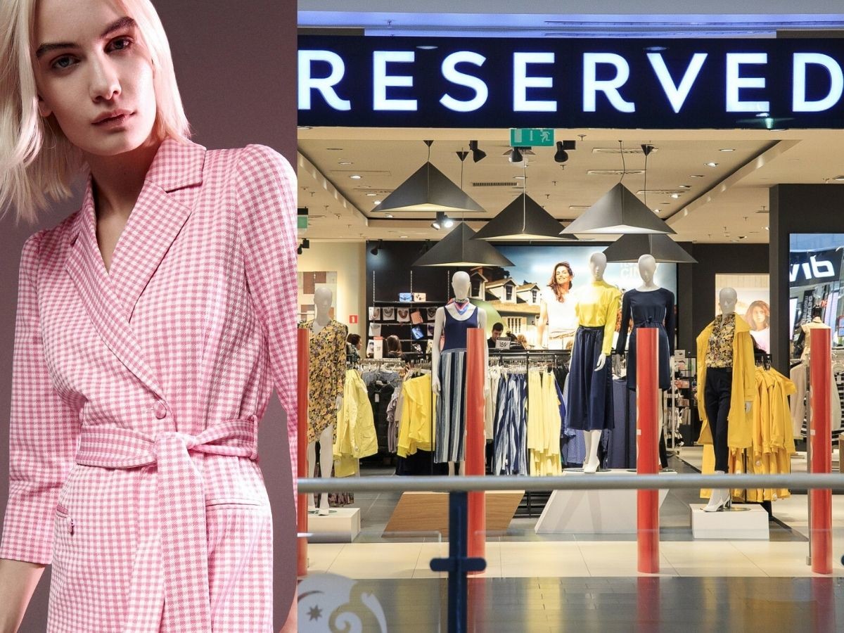 Sukienki żakietowe to hit na komunię lub wesele! Model z Reserved zamaskuje boczki i wydłuży nogi