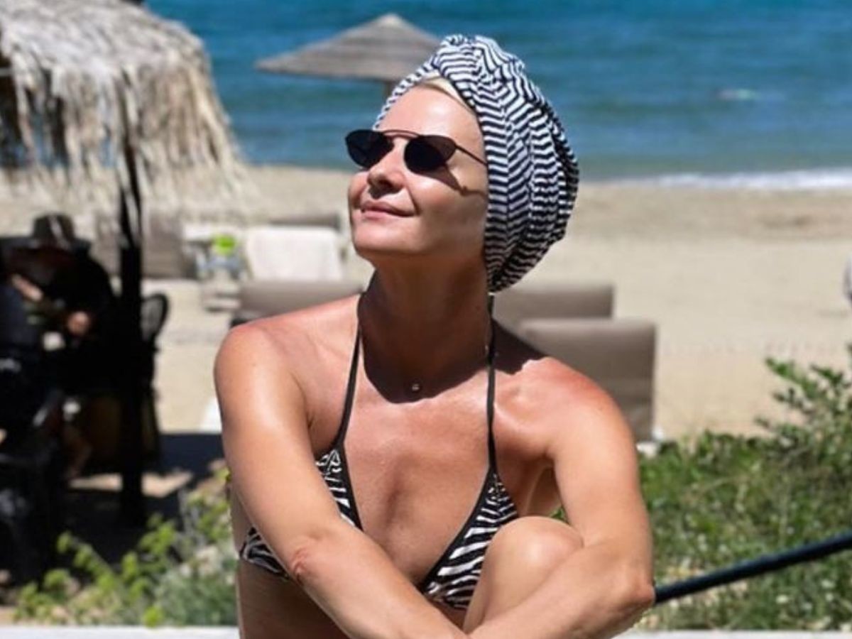 Małgorzata Kożuchowska na wakacjach