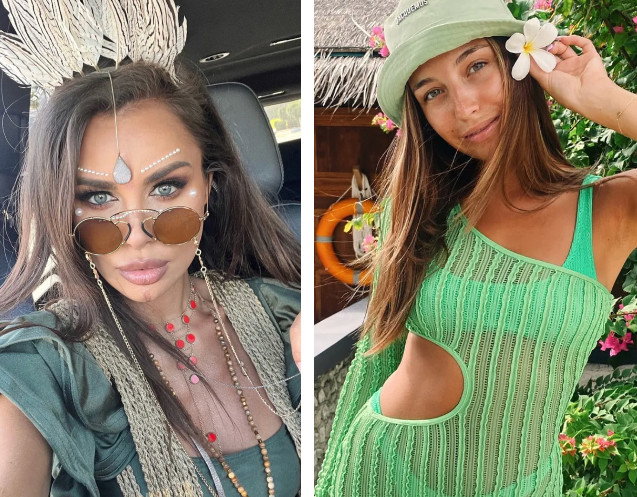 Julia Wieniawa i Natalia Siwiec noszą identyczne paznokcie na wiosnę i lato 2022