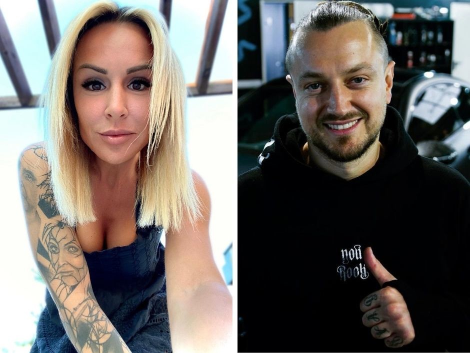 Blanka Lipińska i Alek Baron