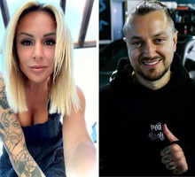 Blanka Lipińska i Alek Baron