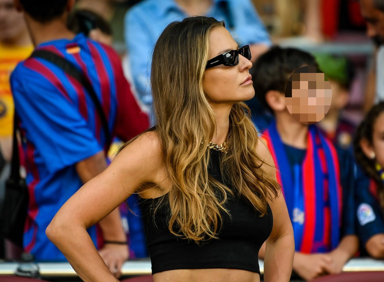 Anna Lewandowska kibicuje Robertowi Lewandowskiemu