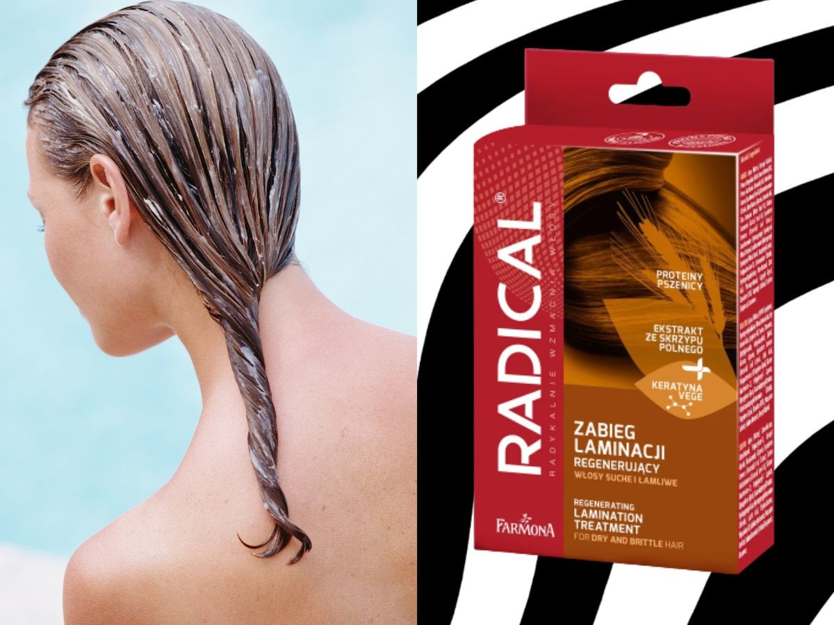 Produkt do laminacji włosów z apteki