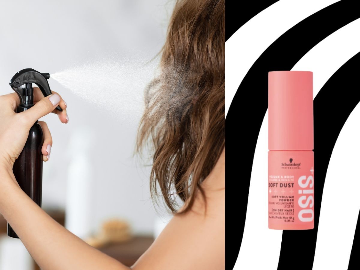 Puder na objętość włosów w sprayu daje efekt Hollywoodzkiego volume