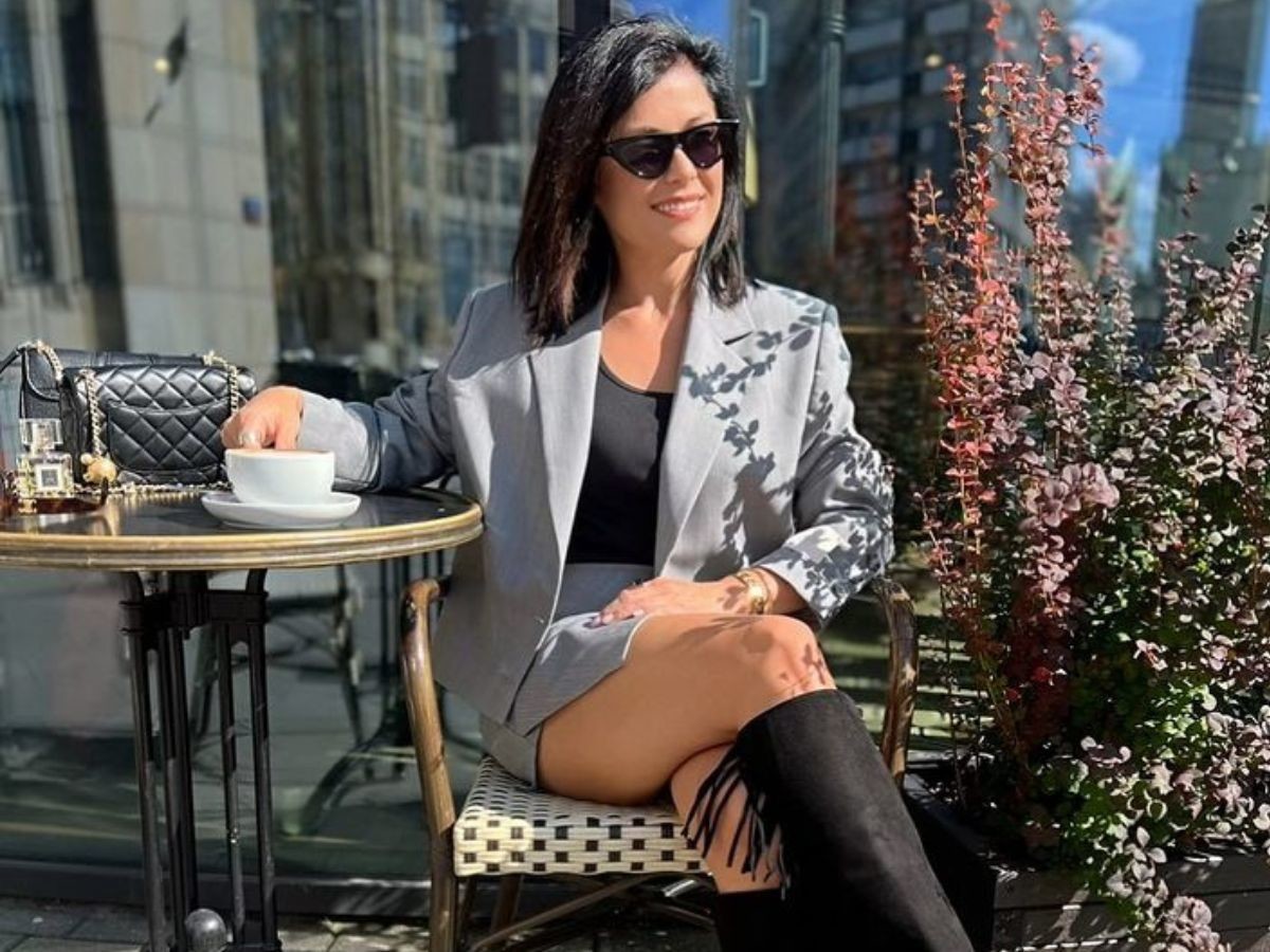 Jeansy comfort fit to wybór Katarzyny Cichopek na jesień