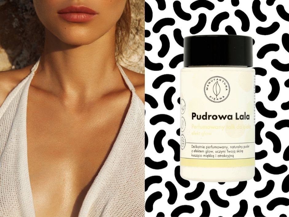 Perfumowany talk do ciała