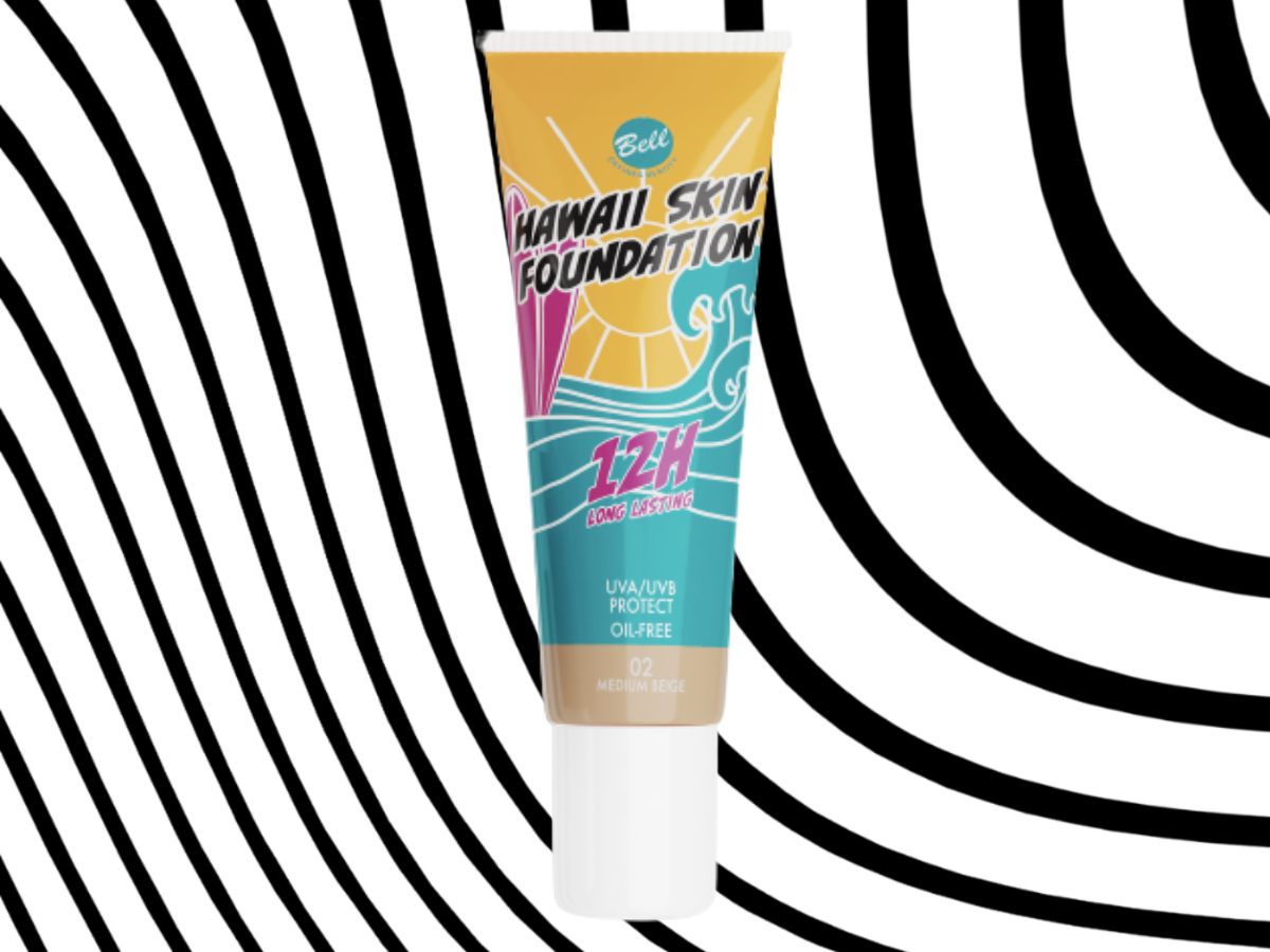 Nawilżajacy podkład Hawaii Skin od Bell z Biedronki
