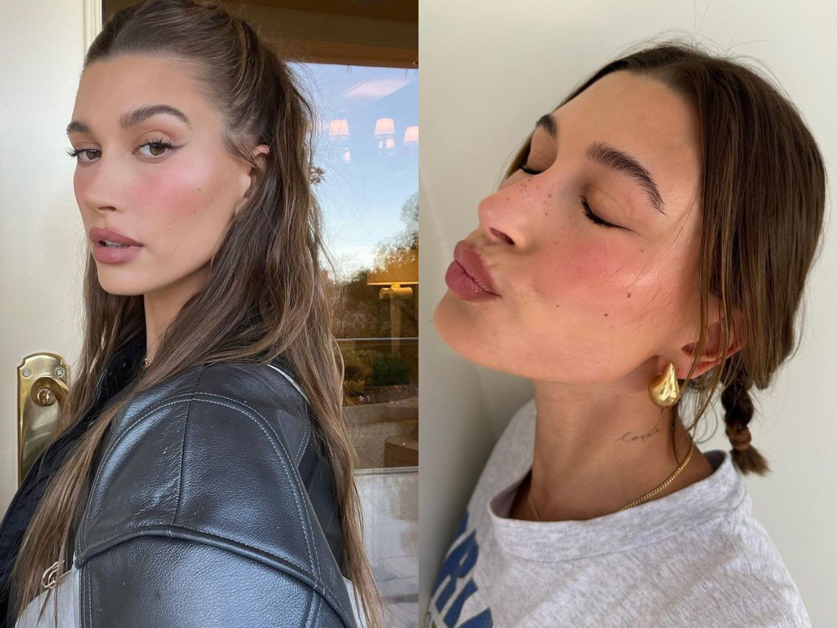 Makijaż “rosy cheek” w stylu Hailey Bieber