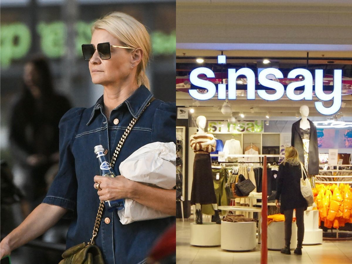 Małgorzata Kożuchowska z torebką crossbody YSL za 12 tys. zł