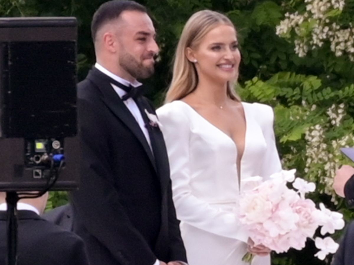 Karolina Pisarek zachwyciła w kolejnej sukni śubnej