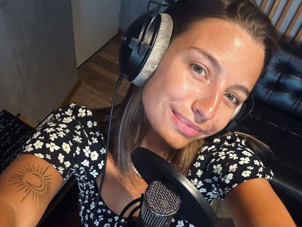 Skórzana kurtka vintage w stylu Julii Wieniawy