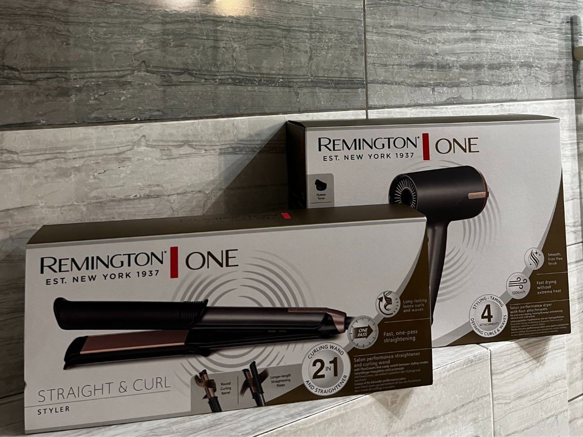 Przetestowałam suszarkę, prostownicę i lokówkę 2w1 marki Remington