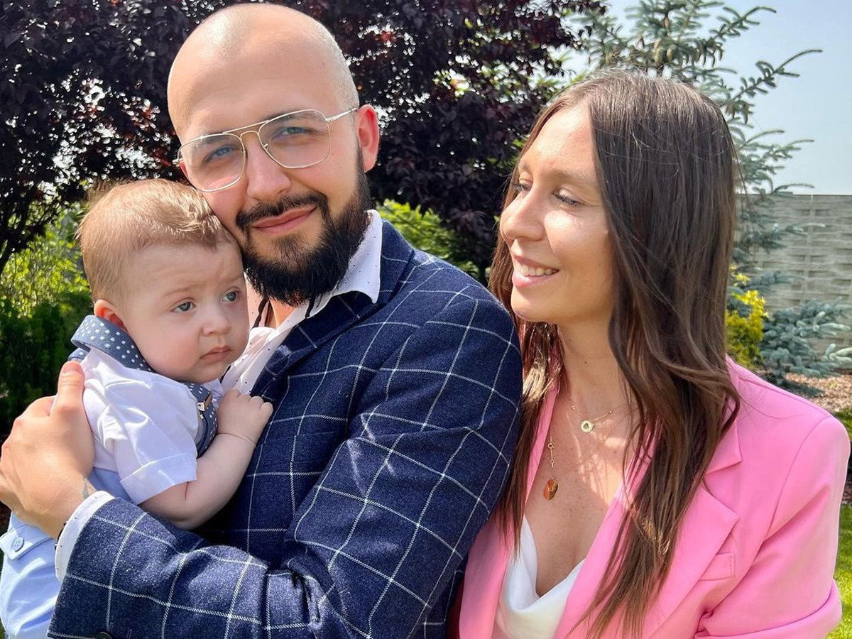 Aneta i Robert ze Ślubu od pierwszego wejrzenia pokazali zdjęcia ze chrztu syna