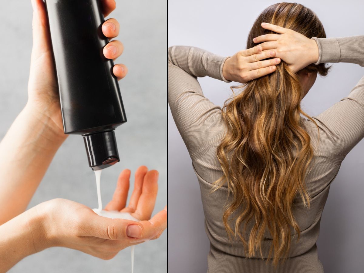 Nieznana odżywka z keratyną i kozim mlekiem robi z włosów "glass hair". Efekt jak po fryzjerze