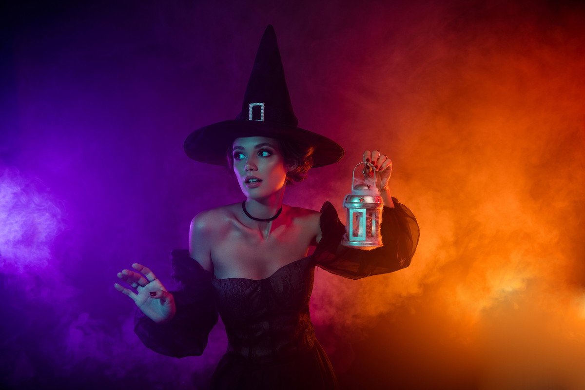 makijaż czarownicy halloween 2023