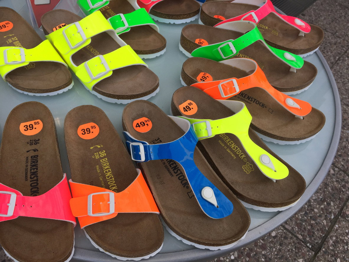 Klapki na lato  Birkenstock w Biedronce