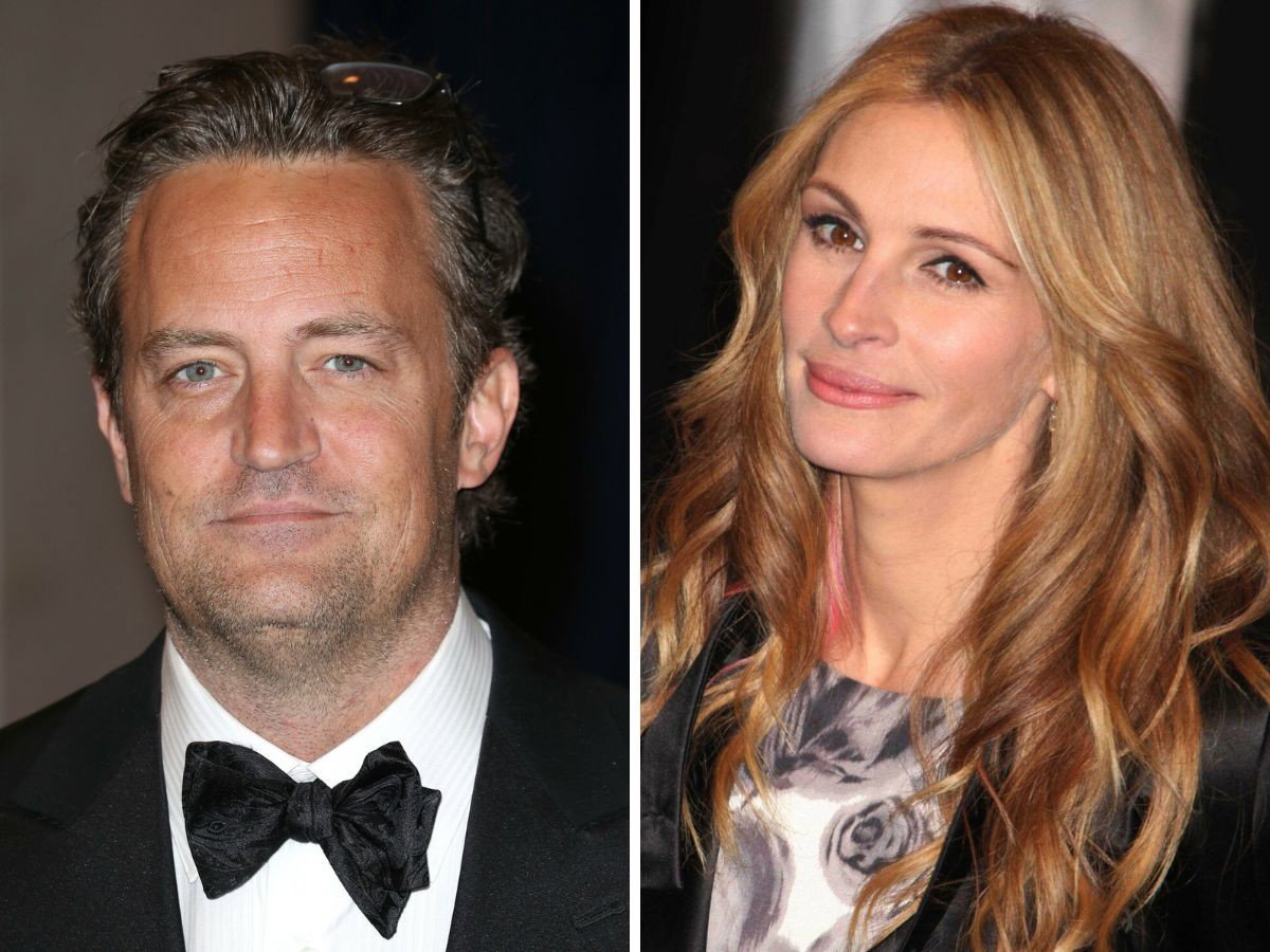 Matthew Perry zerwał z Julią Roberts