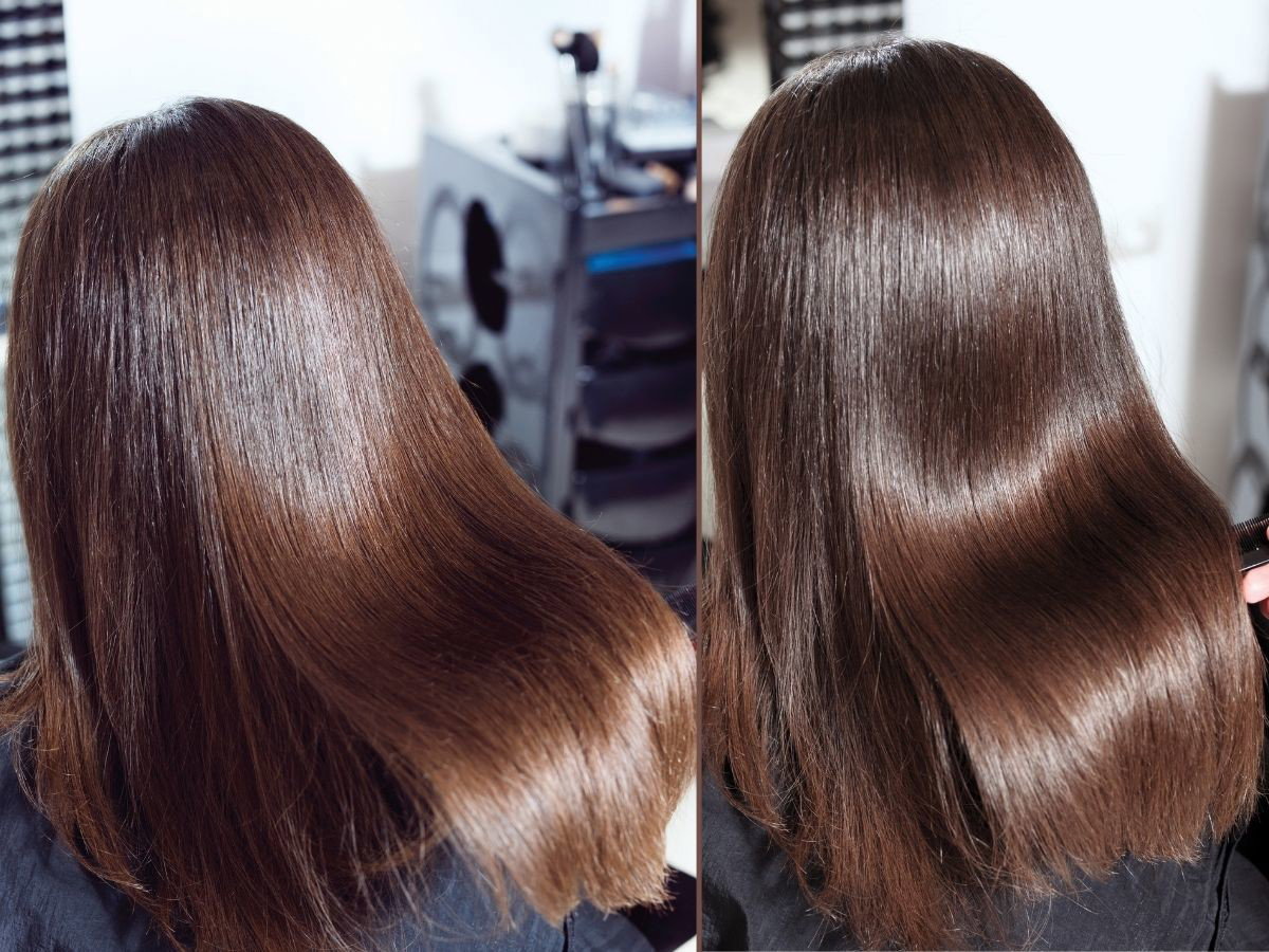 okkTa odżywka z kolagenem z promocji działa jak zabieg u fryzjera! Daje modny efekt glossy hair