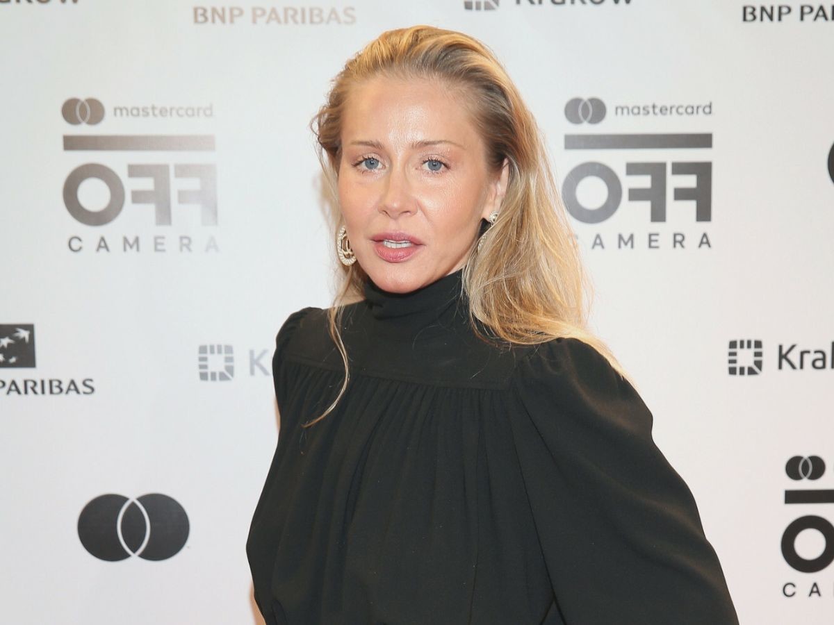 Katarzyna Warnke brylowała przed paparazzi w wyciętej kreacji