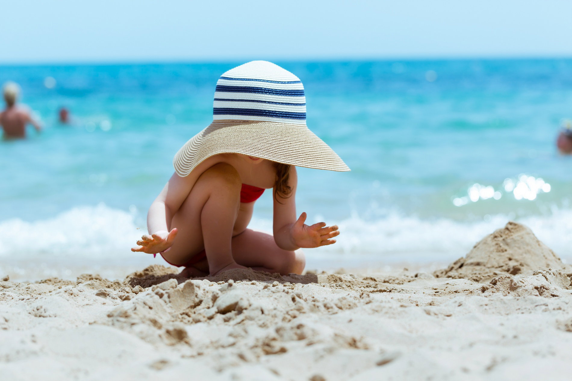 Dziecko na plaży