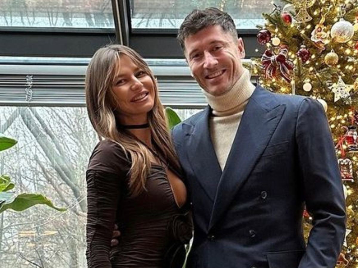 Ania i Robert Lewandowscy