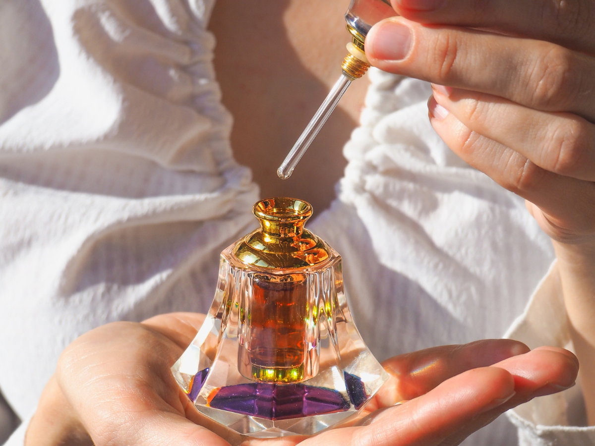 Słodkie arabskie perfumy o zapachu cukierków