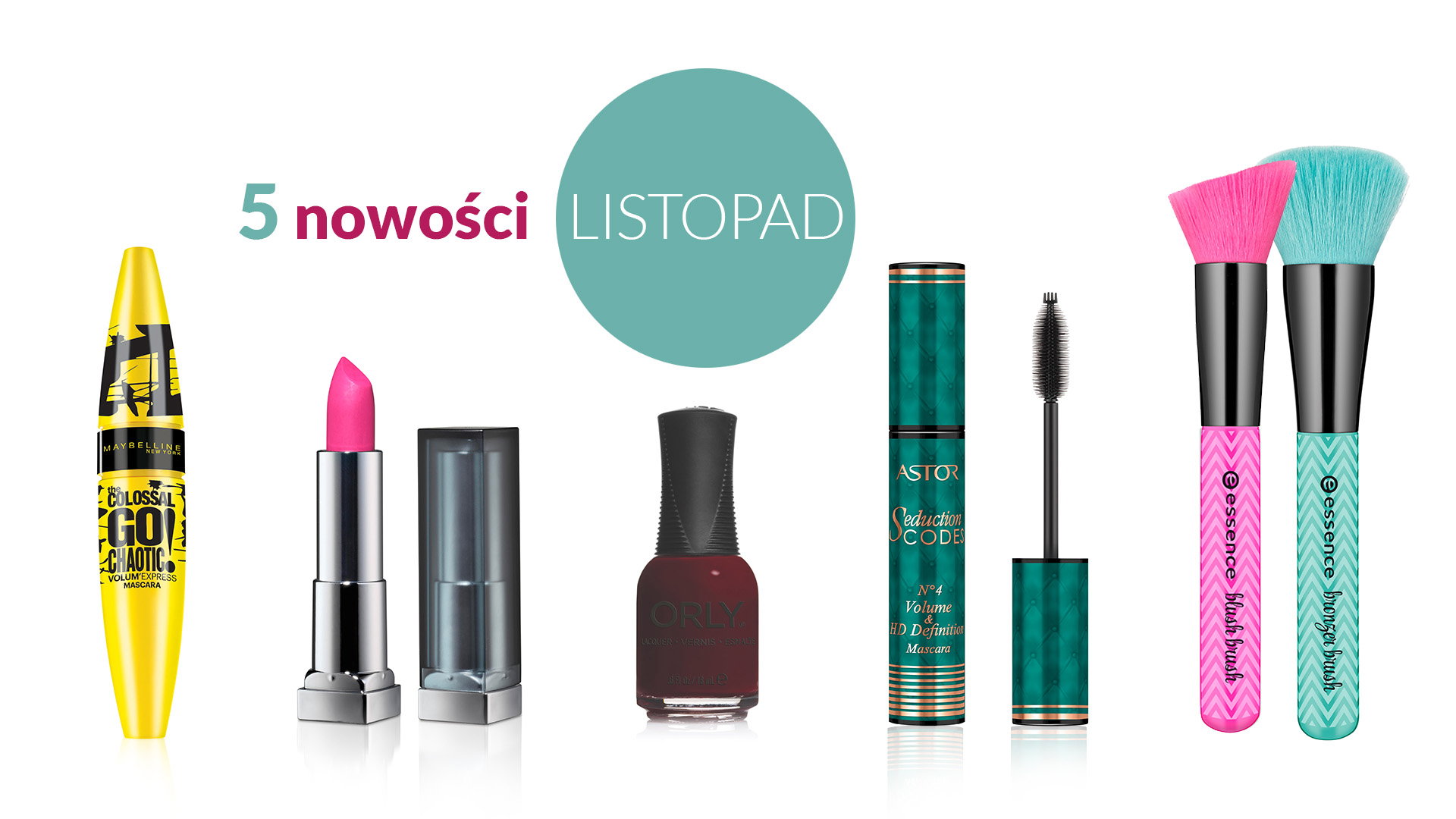 Nowości makijażowe na listopad 2015