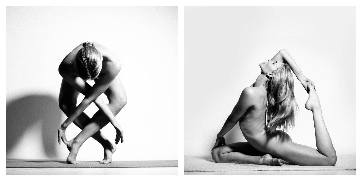 nude yoga girl
