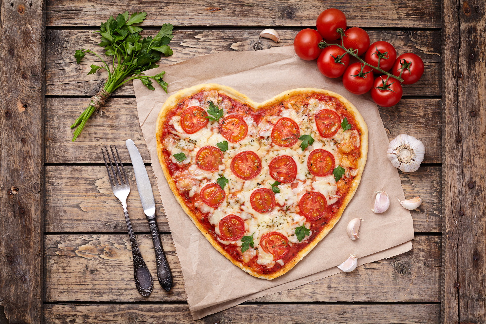 pizza serce