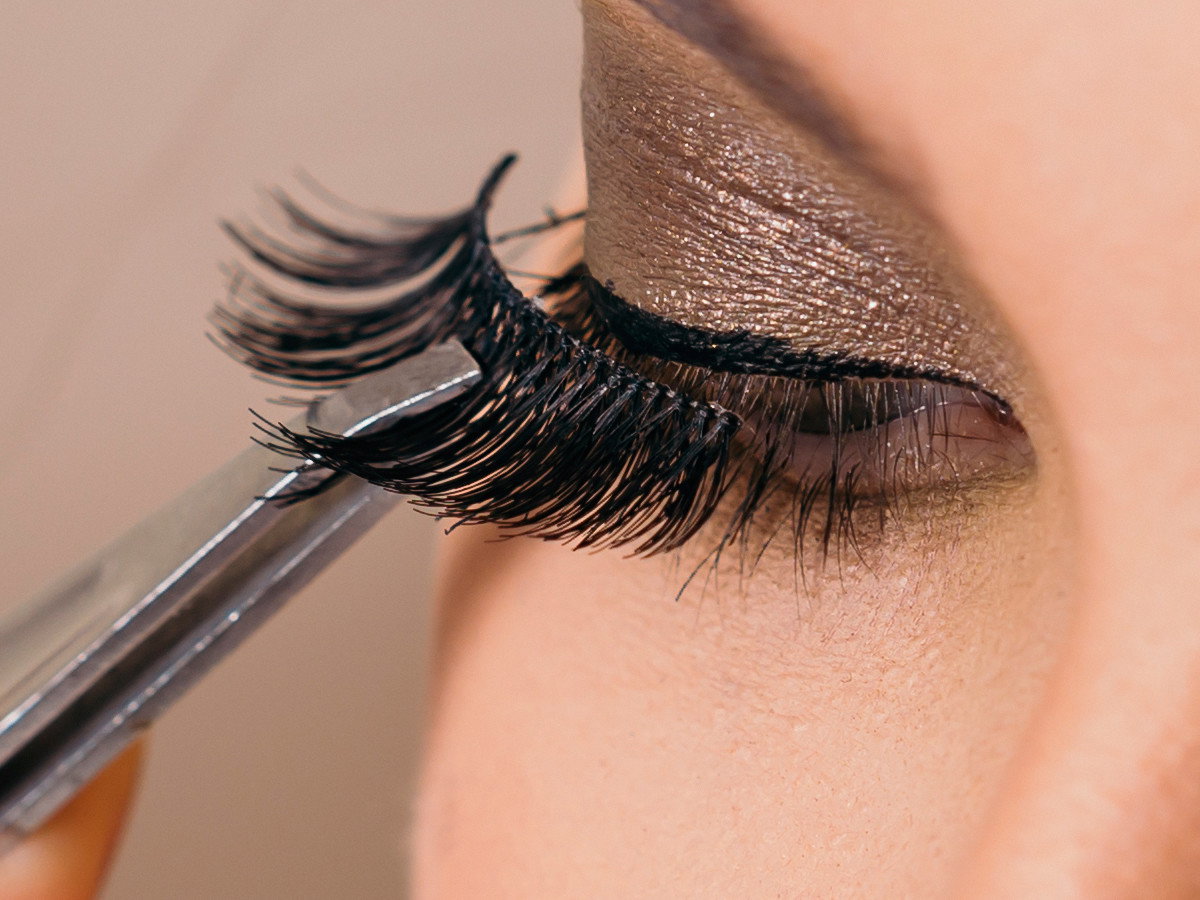 Przyklejane sztuczne rzęsy "fake eyelashes effect"