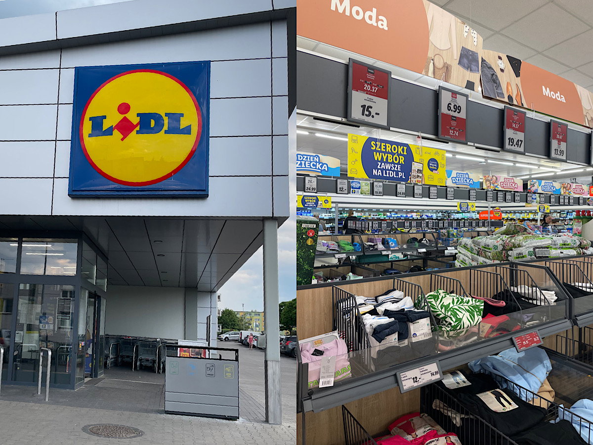 Lidl, klapki