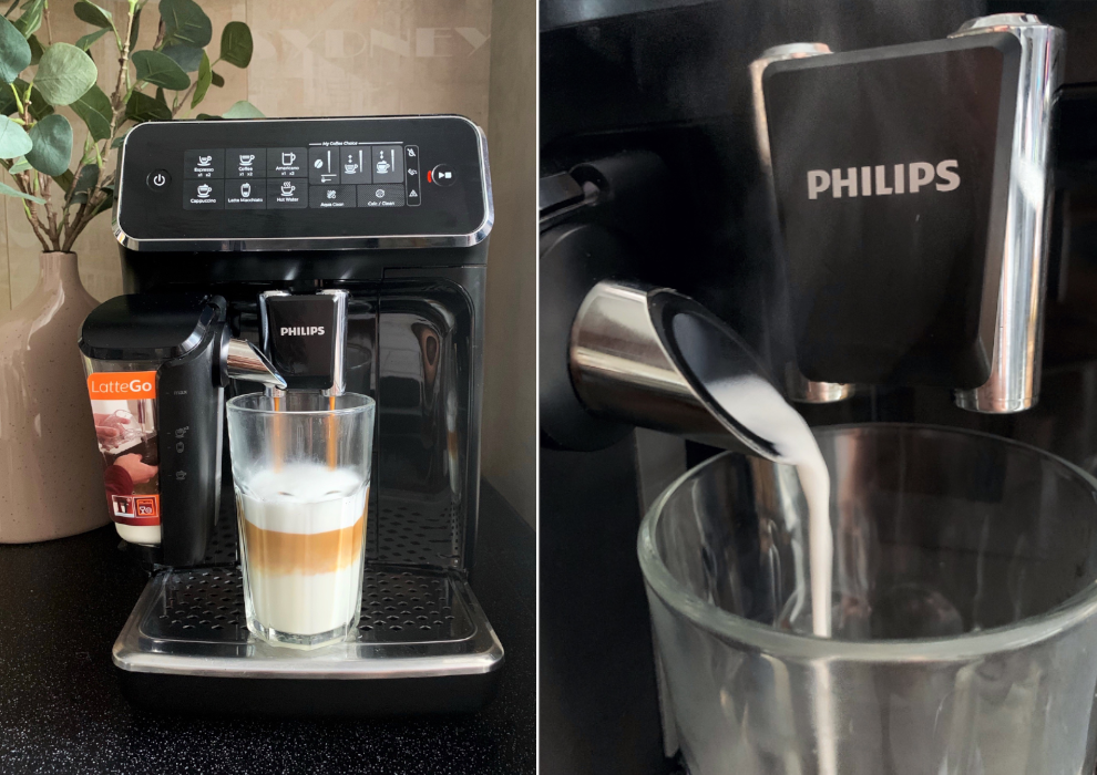 Test ekspresu Philips 3200 LatteGo