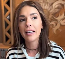 Klaudia Halejcio wyjechała na ferie