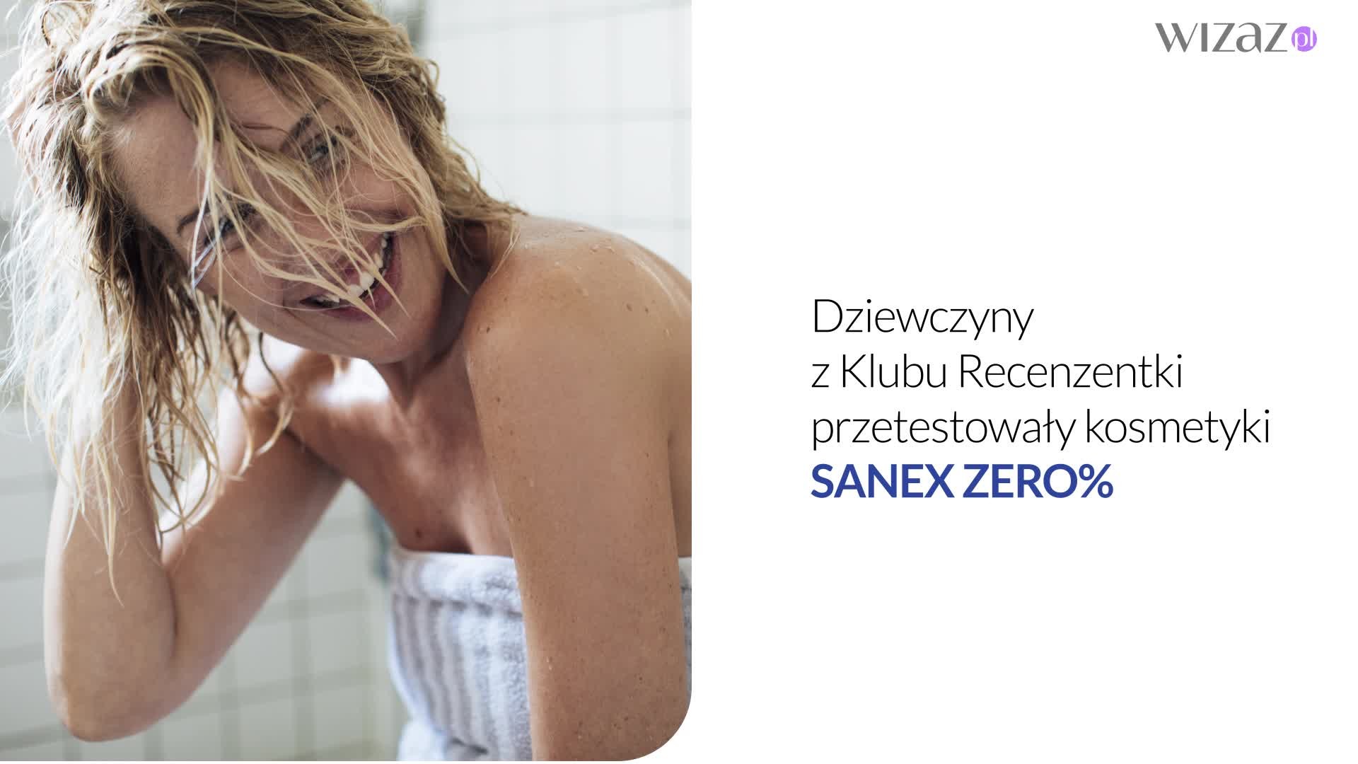 Kosmetyki SANEX ZERO% – wyniki testu