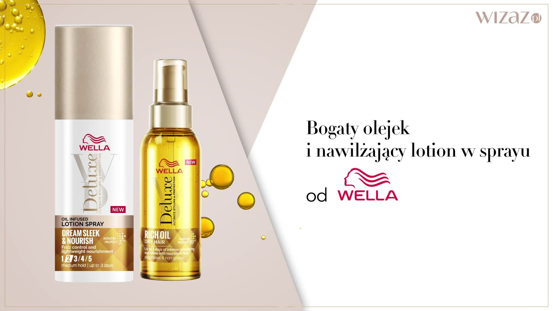 Kosmetyki Wella Deluxe - wyniki testu