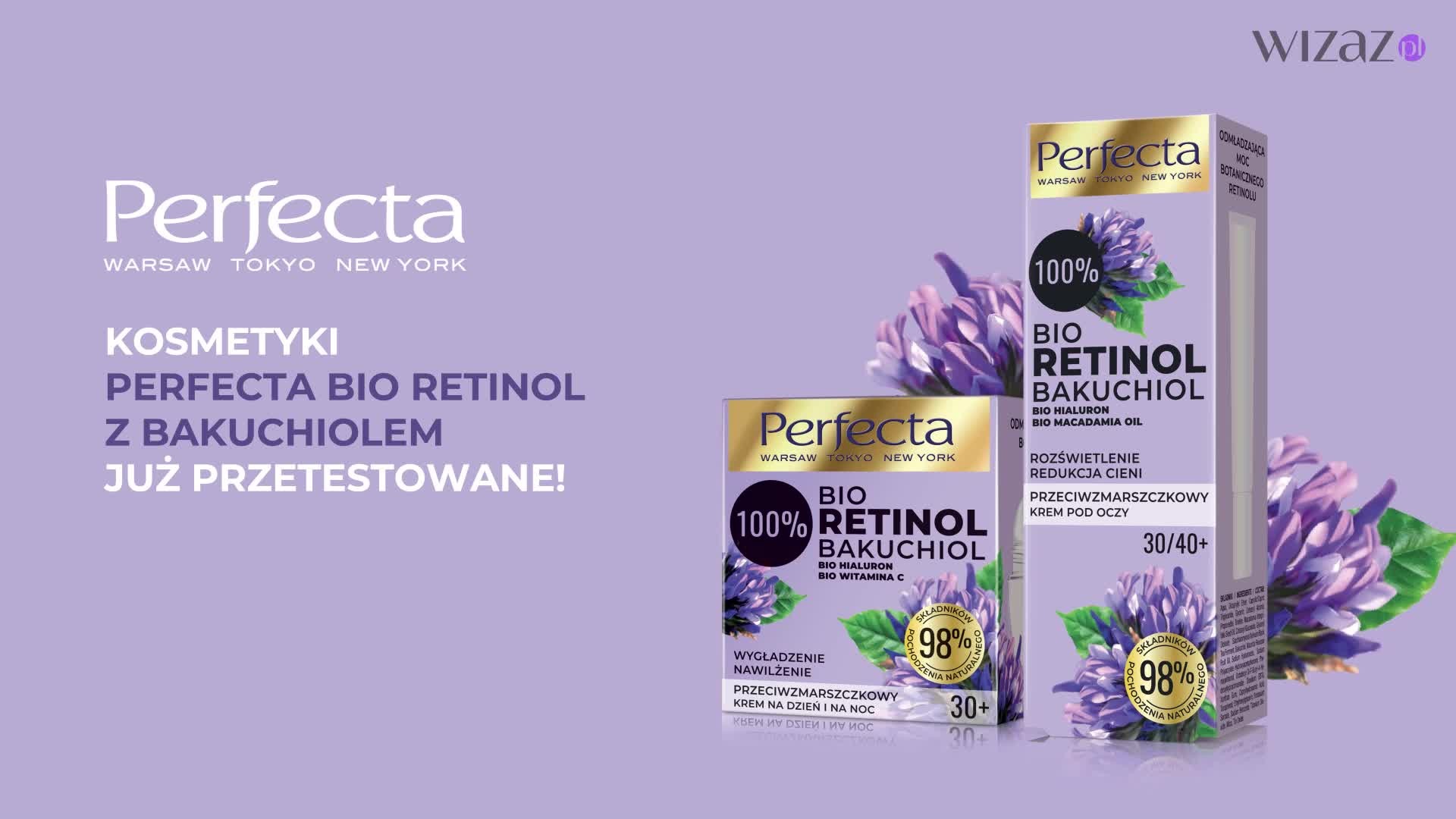 Kosmetyki Perfecta BIO RETINOL z BAKUCHIOLEM – wyniki testu