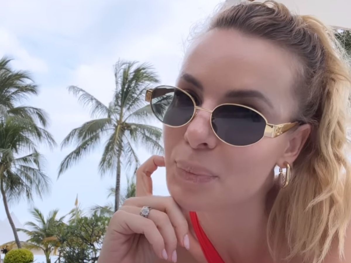 Izabela Janachowska wakacje na Malediwach 00